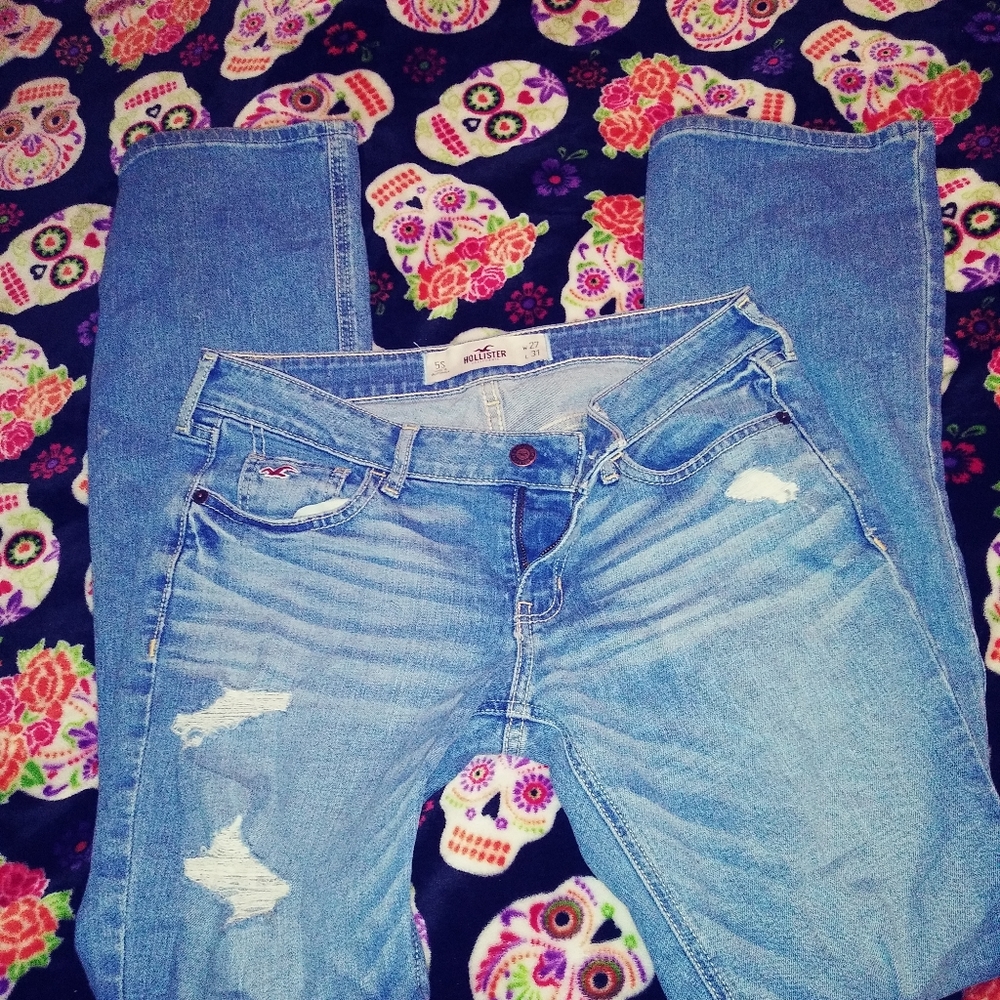 Hollister jeans size 5s